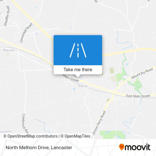 Mapa de North Melhorn Drive