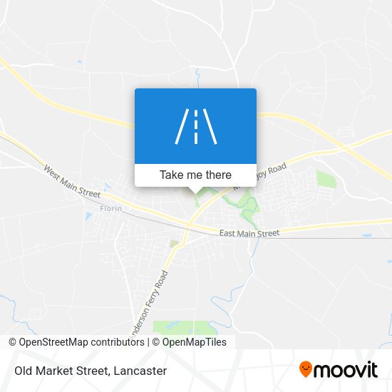 Old Market Street map