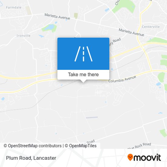 Mapa de Plum Road