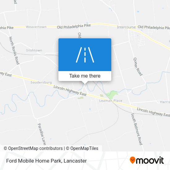 Ford Mobile Home Park map