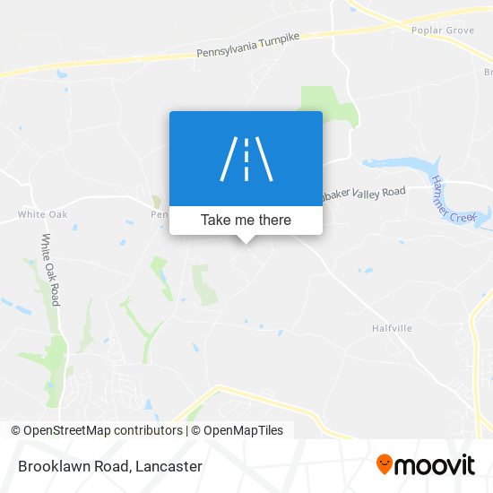 Brooklawn Road map