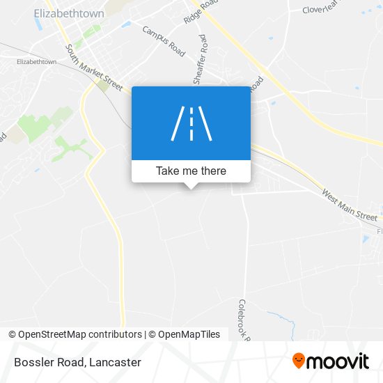 Mapa de Bossler Road