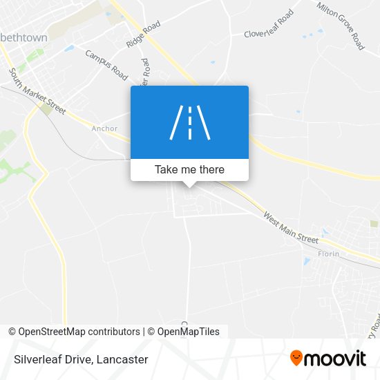 Mapa de Silverleaf Drive