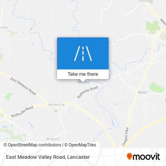 Mapa de East Meadow Valley Road