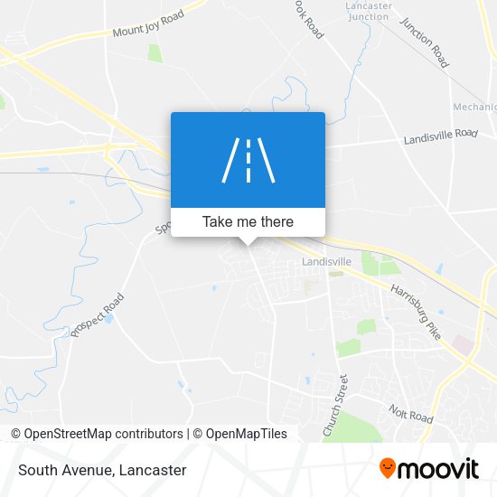 Mapa de South Avenue