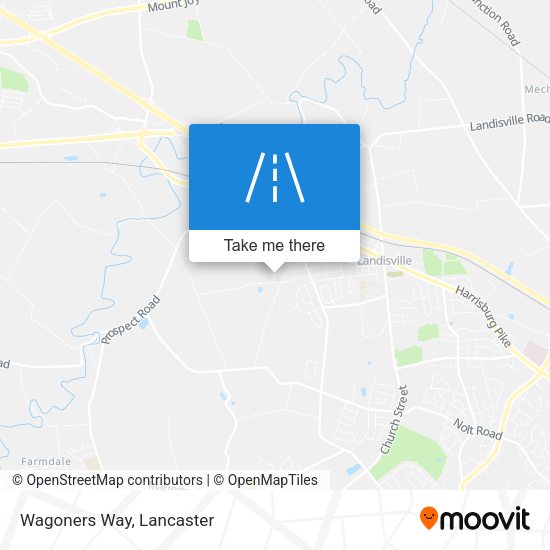 Mapa de Wagoners Way