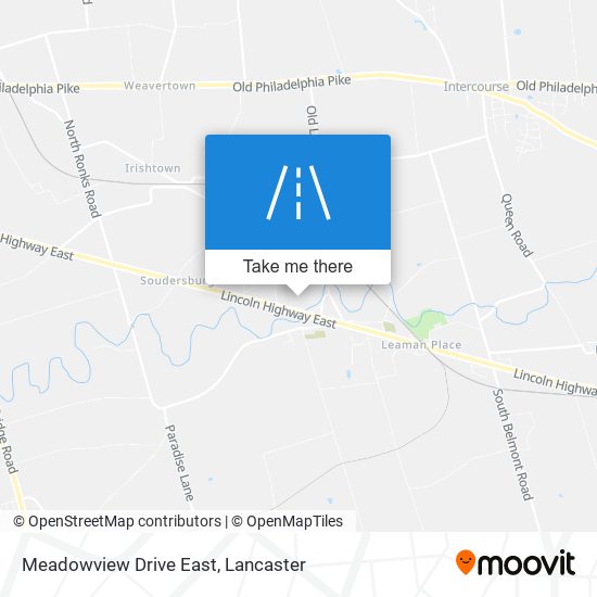 Meadowview Drive East map