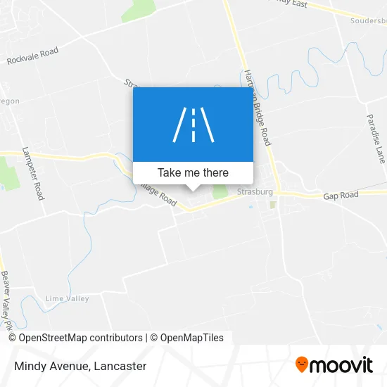 Mindy Avenue map