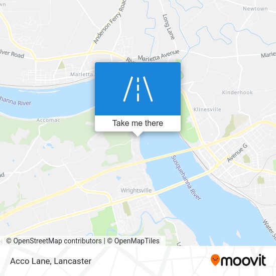 Mapa de Acco Lane