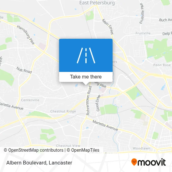 Albern Boulevard map