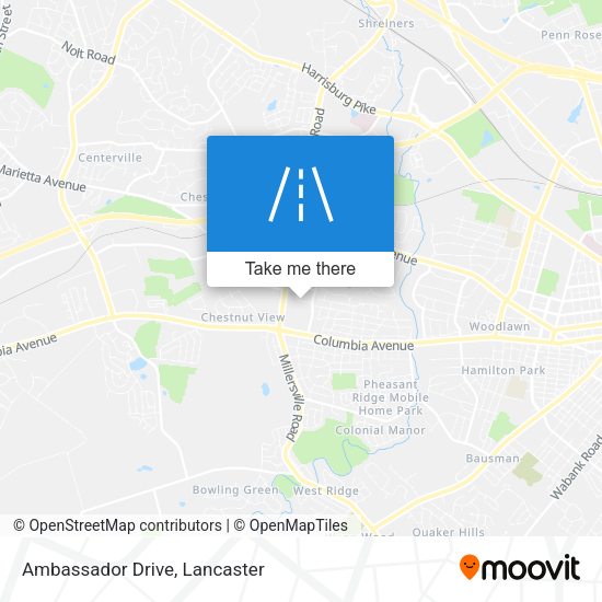 Ambassador Drive map