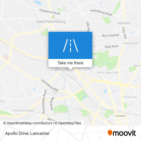 Apollo Drive map