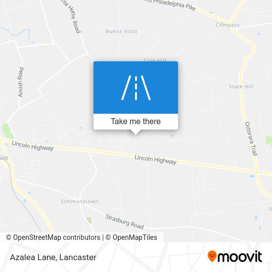 Mapa de Azalea Lane