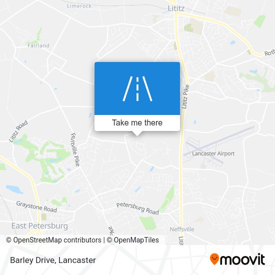 Mapa de Barley Drive