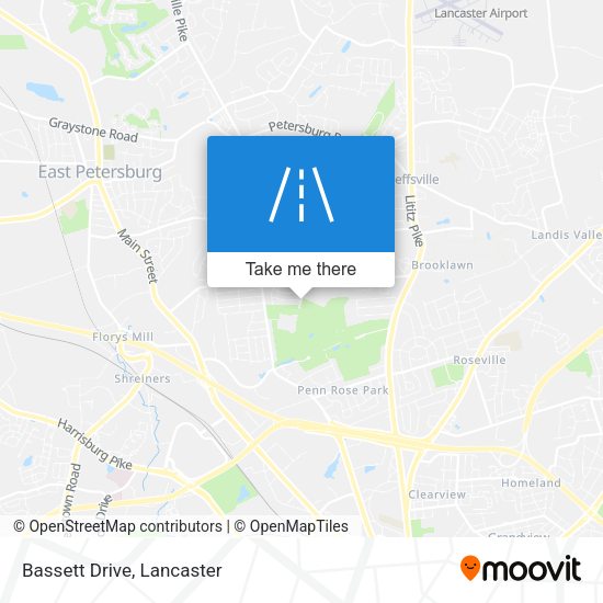 Mapa de Bassett Drive