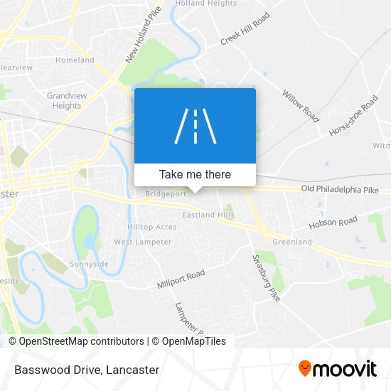 Mapa de Basswood Drive