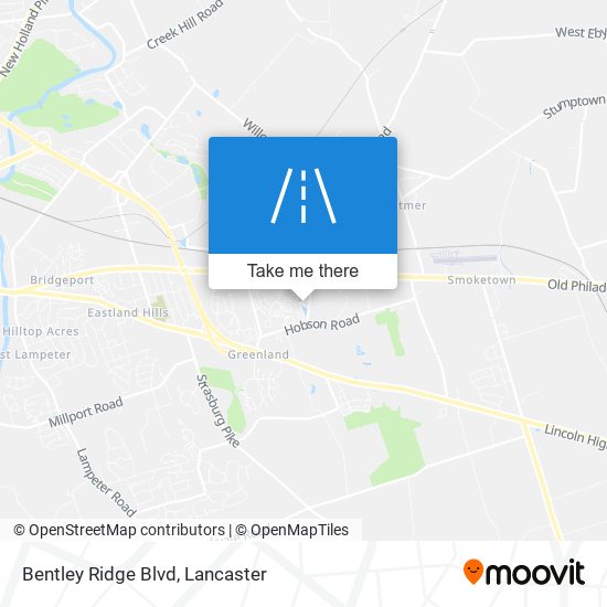 Bentley Ridge Blvd map