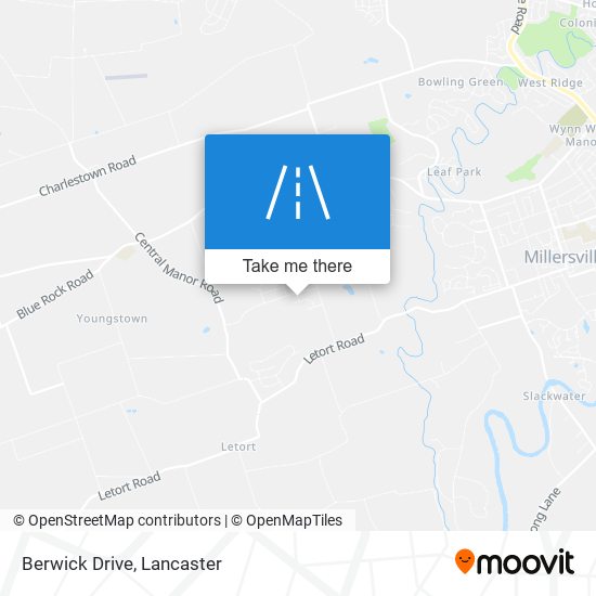 Berwick Drive map