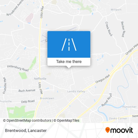 Brentwood map
