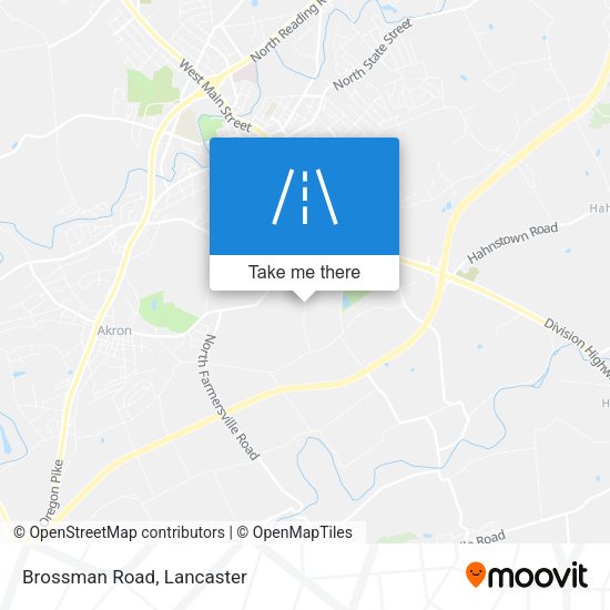 Brossman Road map