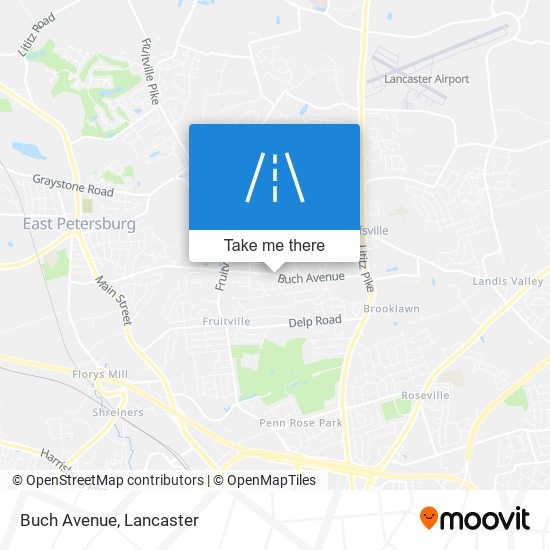 Mapa de Buch Avenue