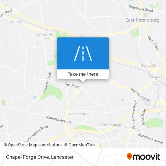Chapel Forge Drive map