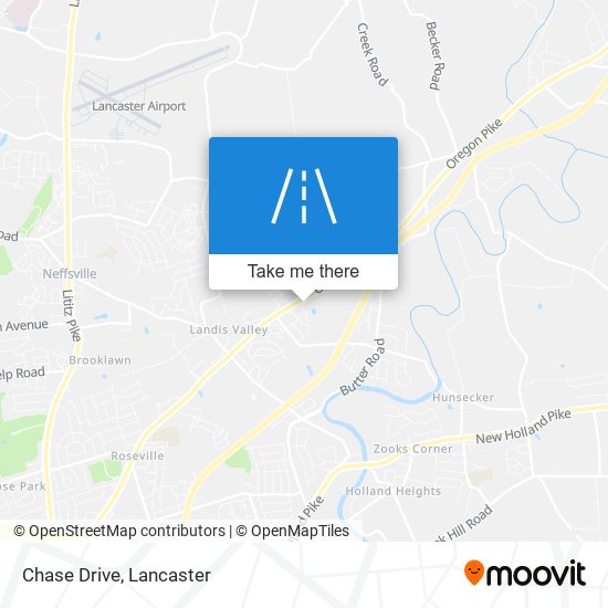 Chase Drive map