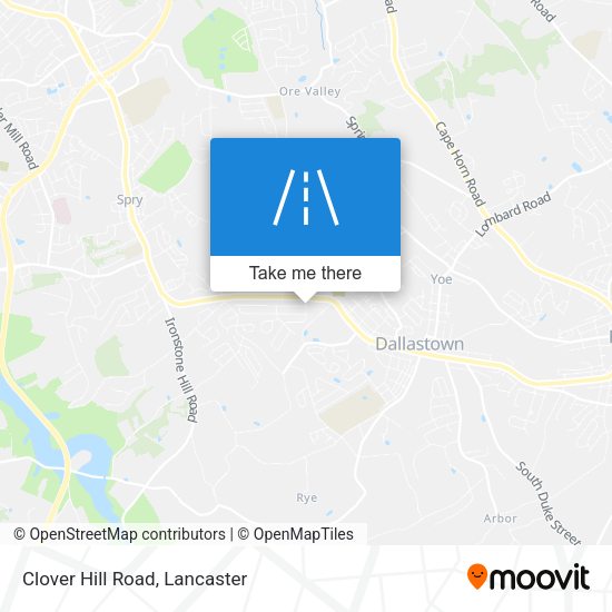 Mapa de Clover Hill Road