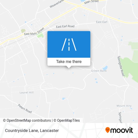 Mapa de Countryside Lane