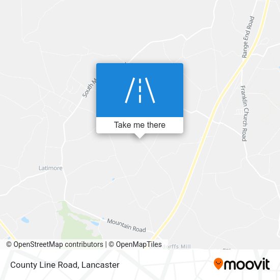 County Line Road map