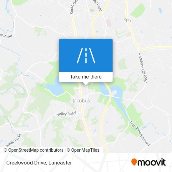 Mapa de Creekwood Drive