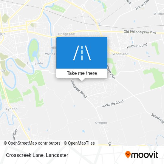 Mapa de Crosscreek Lane