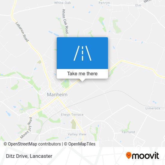 Mapa de Ditz Drive