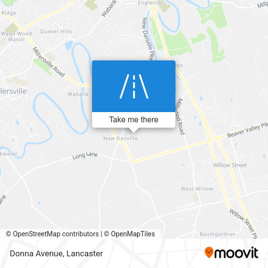 Mapa de Donna Avenue