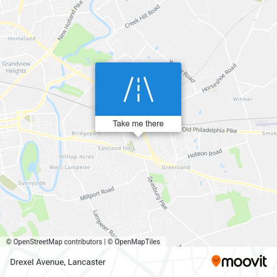 Mapa de Drexel Avenue