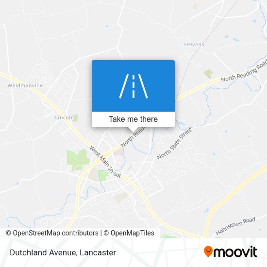 Mapa de Dutchland Avenue