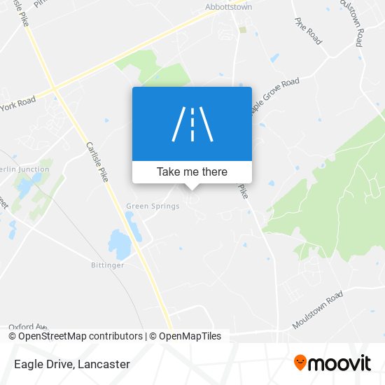 Eagle Drive map