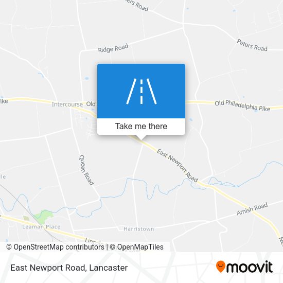 East Newport Road map