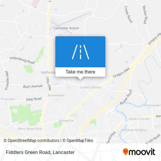 Fiddlers Green Road map