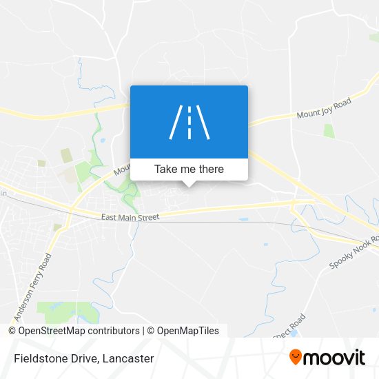 Fieldstone Drive map
