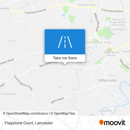 Mapa de Flagstone Court