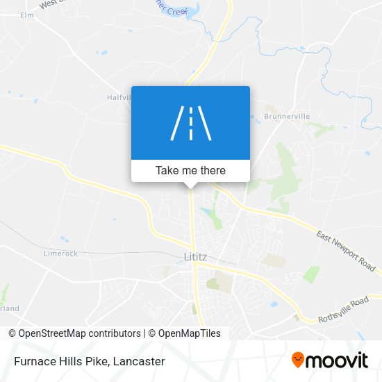 Mapa de Furnace Hills Pike