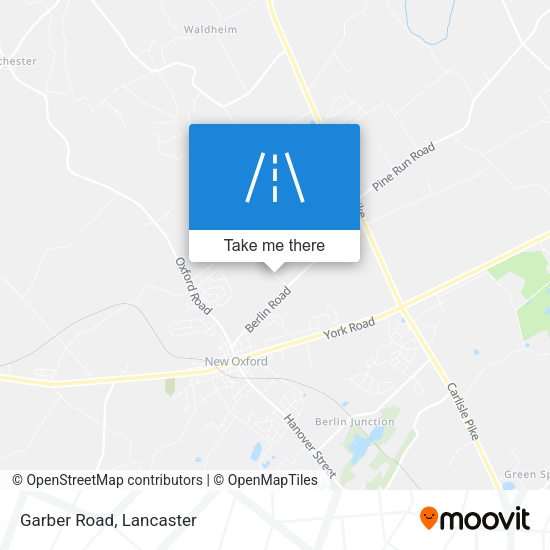 Mapa de Garber Road