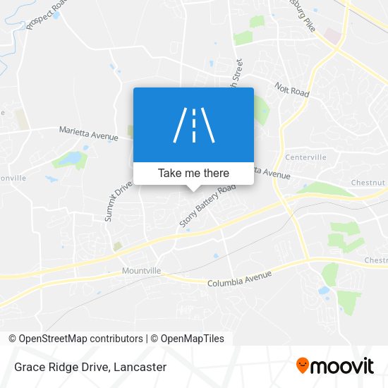Grace Ridge Drive map