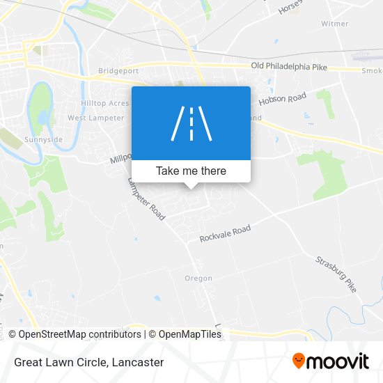 Great Lawn Circle map