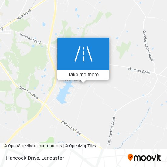 Hancock Drive map