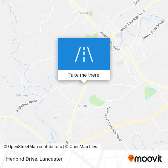 Mapa de Henbird Drive