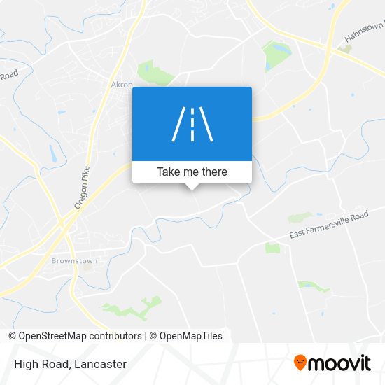Mapa de High Road