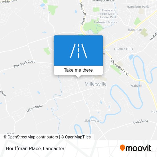 Mapa de Houffman Place