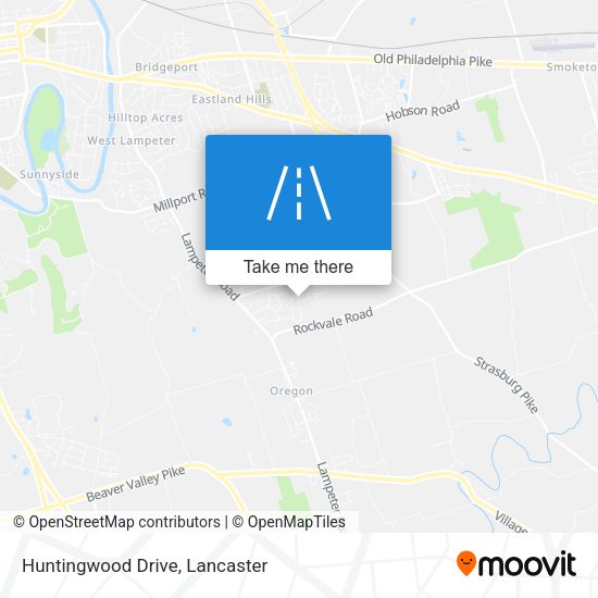 Mapa de Huntingwood Drive